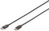 Digitus - USB-Kabel usb 2.0 usb-c® Stecker, usb-c® Stecker 3.00 m Schwarz...