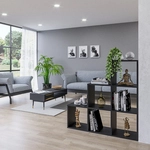 Treppenregal , Schwarz, 105 X 107.5 Cm, Vicco