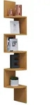 Ebuy24 - Holz Wandregal Deko Eckregal Mintis
