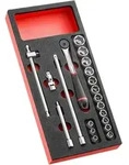 Facom Modul Steckschl&uuml;ssel 3/8z J.161b 20tl