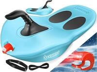 Kesser&reg; Bob Schneebob Alpina Mit Led Licht Inkl. Zugseil Schlitten Rodelschlitten