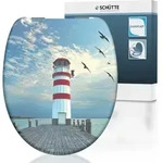 Sch&uuml;tte - Duroplast Wc-sitz Lighthouse, Mit Absenkautomatik