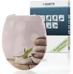 Sch&uuml;tte - Duroplast Wc-sitz Stone Pyramid, Mit Absenkautomatik Und Schnellverschluss