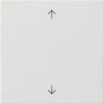 Gira Wippe 1f Pfeile System 55 Reinwei&szlig; [538903], 5389 03