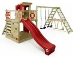 Spielturm Kletterger&uuml;st Smart Surf, Schaukel & Rutsche, Kletterturm Mit Sandkasten,