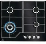 Electrolux - Gaskochfeld 59 Cm 4 Brenner Schwarz Kgg64362k