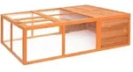 Garten-tierk&auml;fig 150x100x50 Cm Massivholz Tanne - Vidaxl