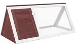 Kleintier-/kaninchenstall Braun Holz Vidaxl
