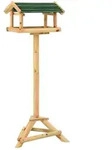 Vidaxl Vogelhaus Mit St&auml;nder 37x28x100cm Aus Massivem Tannenholz