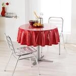 Nappe Cristal Uni Transparent 140 Cm - 1710279, Tischdecke Kristall Runde , 140...