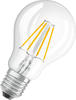 Filament led Lampe mit E27 Sockel, klassiche Birnenform, Kaltweiss (4000K), 4W,