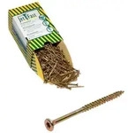 Jet-fast&reg; Spanplattenschrauben Tx20 4,0x50 Gelb Verzinkt 200 Stck/paket