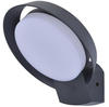 Lutec - led Wandleuchte Polo in Anthrazit 16W 1000lm IP54 - grey