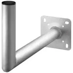 Goobay Wandhalterung Antenne Silber Robustes Aluminium