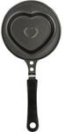 Bratpfanne Ibili Mini Herz Mokka 12 Cm Antihaft