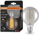 Osram - Vintage 1906 Led-lampe Mit Smoke-t&ouml;nung, 11w, 500lm, Kugel-form Mit 95mm