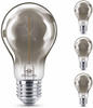Led Lampe ersetzt 11W, E27 Standardform A60, Grau, warmweiß, 136 Lumen, nicht