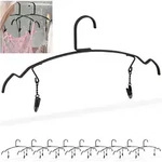 Kleiderb&uuml;gel 10er Set, Dessous & Lingerie B&uuml;gel Mit 2 Klammern, Unterw&auml;scheb&uuml;gel