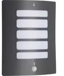 Lampe Todd Au&szlig;enwandleuchte Bewegungsmelder Anthrazit 1x A60, E27, 60w, Geeignet