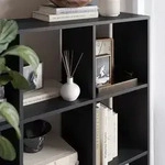 Vicco - Raumteiler Nove, Schwarz, 104 X 108 Cm