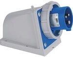Cee-wandger&auml;testecker 16a, 3-polig, 230v Twist, Ip67 - Schraubklemmen Inkl.