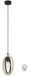 Pendelleuchte Basildon Schwarz-braun 19 X 16 Cm E27, Max. 60 W Pendelleuchte - Eglo