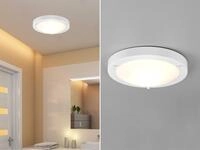 Trio Leuchten - Led Bad Deckenleuchten In Wei&szlig; Mit Glas Opal Wei&szlig; Badlampen, &Oslash;