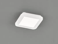 Camillus Square Deckenleuchte Led Dimmbar Wei&szlig; Ip44 17x17 Cm Trio Lighting