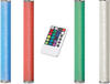 Dimmbare LED Stehleuchte TICO Ø 13cm 103cm hoch mit Fernbedienung & Farbwechsler