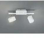 Reality Leuchten 2er Led Balken Roubaix Wei&szlig; Leuchten