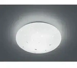 Led Deckenleuchte Achat Mit Sternenhimmel Kunststoff Wei&szlig;, &Oslash; 27cm
