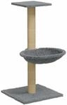 Kratzbaum Mit Sisal-kratzs&auml;ule Hellgrau 74 Cm Vidaxl
