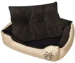 Warmes Hundebett Mit Polsterkissen M Vidaxl