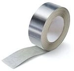 Coroplast Alu Klebeband 788001 F&uuml;r Alukaschierte Rohrisolierung, 50mm, Rolle A...