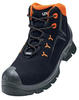 uvex 2 MACSOLE® Stiefel S3 schwarz, orange Weite 10 Gr. 43 - Schwarz