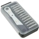 Pocket Werkzeugset Inline Mini Ratsche Transparent 11 Cm