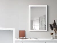 Mirrors And More - Wandspiegel Kim Rechteckig Mit Rahmen In Wei&szlig; 48x68cm