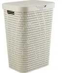 W&auml;schesammler Country, 55 L Cappuccino W&auml;schebox - Rotho