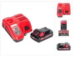 Milwaukee M18 Nrg-301 Akku Starter Set High Output 18 V 3,0 Ah / 3000 Mah Li-ion Akku
