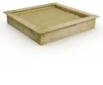 King Kong Sandkasten Sandkiste Mit Sitzbank Garten Kinder Buddelkiste - 165 X...