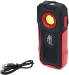 Ks Tools Mobile Werkstatt-handlampe, 500 Lumen, Mit Bluetooth Lautsprecher,...