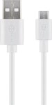 Micro-usb Schnelllade- Und Synchronisationskabel, F&uuml;r Android-ger&auml;te, Wei&szlig;.