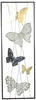 74 cm Wanddekoration aus Metall mit Schmetterlingen xl