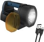 Ansmann - Extrem Heller Led Handscheinwerfer, Akku Aufladbar,3 Leuchtmodi