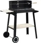Holzkohlegrill Standgrill Mit R&auml;dern - Vidaxl