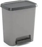 Tretm&uuml;lleimer - Curver - Compatta - 25 L - Anthrazitgrau - Polypropylen