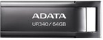 Usb Pendrive Adata Ur340 Schwarz 64 Gb