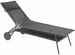 Lafuma Mobilier - Lafuma Miami Ii Haut Batyline&reg; Duo Sonnenliege Obsidian