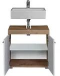 Trendteam Waschbeckenunterschrank Waschtischunterschrank Amanda/mando Asteiche...