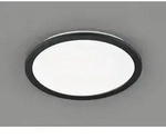 Camillus Runde Deckenleuchte Led Dimmbar Schwarz Ip44 &Oslash;40 Cm Trio Lighting